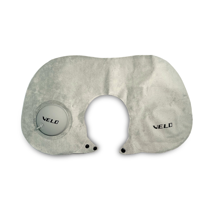 Neck pillow with built-in intake pump